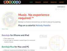 Tablet Screenshot of bandojo.us